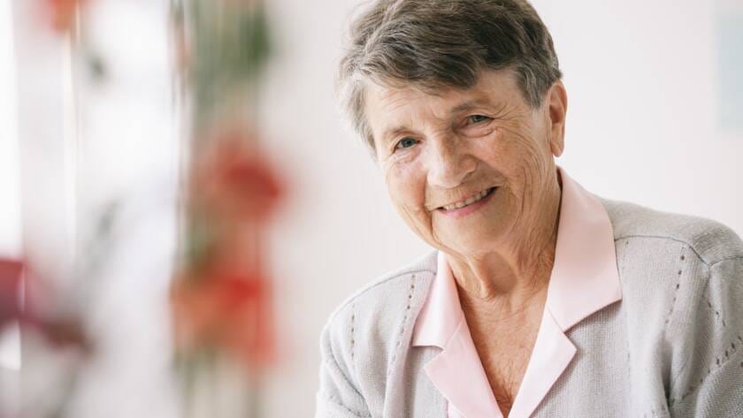 Portrait of senior woman